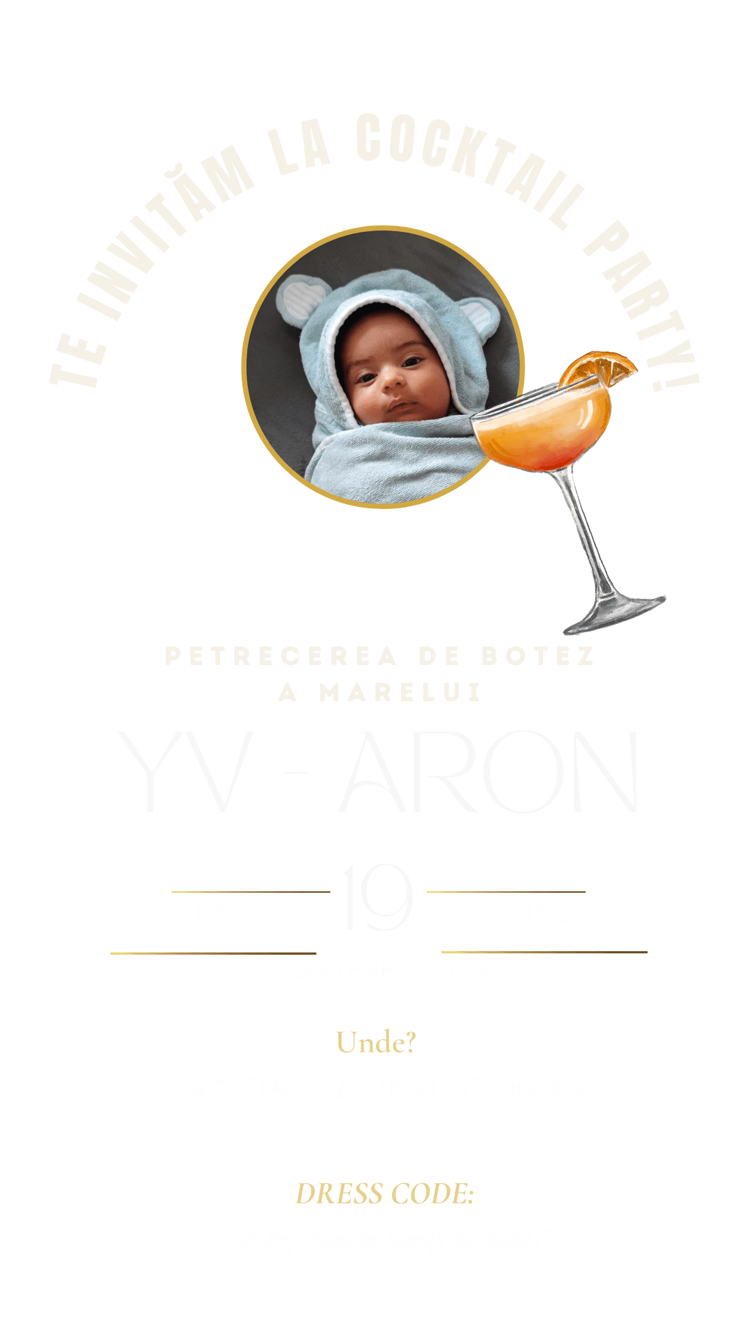 VA INVITAM LA COCKTAIL